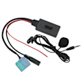 Pikkukuva 2 / 8: Auton Bluetooth 5.0 langaton musiikkisovitin johdon korvaaja Alfa Romeo 159 Radio 2007 ja uudemmat