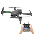 Miniatyrbild 4 av 8: Obemannad Luftfarkost Plast Elektroniska Komponenter Grå 4K Dubbla Kameror Vikbar Optisk Flödespositionering Drone för Över 14