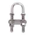 Miniatyrbillede 2 af 8: Marine U-formet bolt bueøje 304 rustfrit stål sølv rustbestandig båd yacht hardware