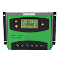 Pikkukuva 1 / 8: Aurinkoenergian lataussäädin 60A 12V 24V kotiin, asuntoautoon - LCD-näyttö, PWM-lataus