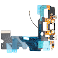 Miniatyrbillede 2 af 8: Opladningsport Flex Kabel USB Opladningsport Dock Connector Flex Ledning Udskiftning til IPhone 7 Sort