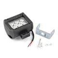Pikkukuva 1 / 8: 4 tuuman 18W 6LED Työvalo 6000K 1500LM Lamppu Jälkiasennus Auto Moottoripyörä Maastoajoneuvo