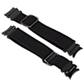 Miniatyrbillede 7 af 8: Urremærke Elastisk Nylon Flettet Justerbar Håndledsrem Armbånd Urrem til Galaxy Watch 4 Sort