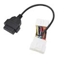 Miniatyrbilde 3 av 8: OBD2-kontakt Splitter Bil Diagnostisk Adapter Kabel Erstatning for Tesla Model 3 Y 2019‑2021
