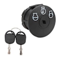 Miniatyrbillede 5 af 8: Starter Tændingskontakt Plæneklipper Motor Starter Kontakt 3 Positioner med 2 Nøgler Erstatning for Cub Cadet Plæneklipper