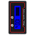 Miniatyrbillede 4 af 8: Batterimåler Lysalarm LCD Display Sikker Batterikapacitet Spændingsmåler til Elbil 12‑84V Blåt Lys
