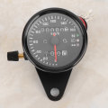 Miniatyrbillede 8 af 8: Motorcykel Instrument Digitalt Display Omdrejningstæller Speedometer Kilometertæller Sort