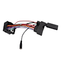 Miniatyrbilde 4 av 8: Bluetooth 5.0 bil AUX lydinngangskabel med handsfree mikrofonadapter for A3 TT A4 2007-2014