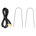 Miniatyrbillede 1 af 8: 3,5 mm Jack AUX Input Kabelledning med Installationsfjernelsesværktøj Passer til Fiat Grande Punto/500 6-Pin