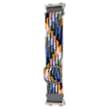 Miniatyrbild 7 av 8: Justerbart Smartwatch-armband för Oppo Watch 2 46mm Stickad Elastisk Loop Armband Ersättning Denim