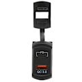 Pikkukuva 2 / 8: PD Type QC 3.0 USB Autolaturi Volttimittarilla Sininen Taustavalo 12‑24V Sisääntulo 5V 3.1A Ulostulo Autoihin Moottoripyöriin Matkailuautoihin