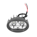 Miniatyrbillede 2 af 8: Arbejdslys til bil 2 LED'er 4in 20W IP67 Vandtæt Aluminiumshus til OffRoad Lastbiler Både