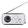 Pikkukuva 2 / 8: RD322 Käsikammenvääntöradio AM FM Monitoiminen Hätäradio Sähkökatkoihin Valaistus Ulkoiluun Retkeilyyn