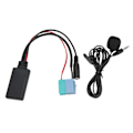 Miniatyrbillede 3 af 8: Bil Bluetooth Modul Audio Aux Kabel Mikrofon MINI ISO Port til Stereo 8PIN 6PIN Port