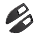Miniatyrbillede 3 af 8: 2 stk. Sideblinklys Repeater Rammesæt Bil Tilpasninger Udskiftning til Vauxhall Corsa D Range 2006-2014 Blank Sort