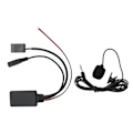 Miniatyrbilde 8 av 8: Bluetooth 5.0 Aux Lydkabel Adapter Mikrofon Håndfri Erstatning for Mondeo Focus 6000 CD Stereo
