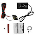 Miniatyrbillede 1 af 8: U301 Elektromagnetisk Induktion Intelligent Bil Bakkamera Parkeringssensor