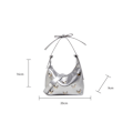 Miniatyrbillede 4 af 4: 2024 Oversized Bucket Tote Taske Mode Stor Kapacitet Crossbody Taske Dametaske red