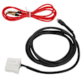 Miniatyrbillede 5 af 8: Bil AUX IN kabelmodul lydadapterstik Passer til Mazda 2/3/5/6/MX5/RX8