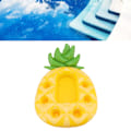 Pikkukuva 4 / 4: Ananas puhallettava kelluva allasjuomateline, hyvä vakaus, laaja käyttöinen kylpytynnyri kelluva allasjuomateline