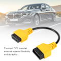 Miniatyrbillede 8 af 8: 11.8in OBD2 Forlængerkabel 16Pin Han til Hun Forlængerledning Stik Diagnostisk Adapter