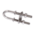 Miniatyrbillede 4 af 8: Marine U-formet bolt bueøje 304 rustfrit stål sølv rustbestandig båd yacht hardware
