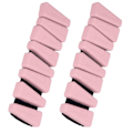 Miniatyrbild 3 av 8: 1 Par Resin Vikt Bärar Armband Justerbar Handled Ankle Vikter Bälte för Fitness Sport Rosa