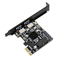 Pikkukuva 4 / 8: USB 3.0 Pcie-kortti PCIE - USB3.0 neljän portin laajennuskortti Windowsille/OS:lle/Linux-järjestelmille PH63