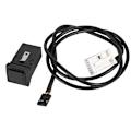 Miniatyrbillede 1 af 8: Bil USB Audio AUX Input Stik Switch Kabel til RCD310 Golf/GTI/R MK5 MK6 Jetta 5KD035724