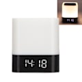Miniatyrbild 7 av 8: Nattlampa Bluetooth-högtalare Touch Control LED Väckarklocka Bluetooth-högtalare för fritid Vardagsrum Sovrum Läsning