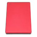 Pikkukuva 8 / 8: 2,5 tuuman punainen ulkoinen HDD 6 Gbps:n tiedonsiirrolla, kannettava ulkoinen HDD alumiiniseoksesta, PCB USB3.0 -kiintolevy Windowsille ja OS X:lle, 320 Gt