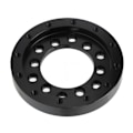 Miniatyrbillede 7 af 8: Ratadapter Sort Plade CNC Aluminiumlegering til Logitech G25 G27 G29 G920 13 14in Rat 73mm/2.87in