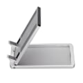 Miniatyrbillede 4 af 8: Justerbart mobiltelefonstativ Foldbart aluminiumslegering Tablet Computer Telefonholder Sølv