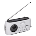 Pikkukuva 4 / 8: RD322 Käsikammenvääntöradio AM FM Monitoiminen Hätäradio Sähkökatkoihin Valaistus Ulkoiluun Retkeilyyn