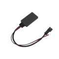 Pikkukuva 6 / 8: Auton Bluetooth 5.0 AUX -moduuli 3-nastainen ABS Musta Kulutusta kestävä Korvaava E39 E46 E38 E53