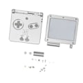 Miniatyrbilde 2 av 8: Spillkonsoll Shell for GBA SP Erstatningshele deler Hus Shell Case med knapper for Gameboy Advance SP Silver