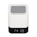 Miniatyrbild 5 av 8: Nattlampa Bluetooth-högtalare Touch Control LED Väckarklocka Bluetooth-högtalare för fritid Vardagsrum Sovrum Läsning