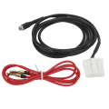 Pikkukuva 4 / 8: Auton AUX IN -kaapelimoduuli Audio-adapteriliitin sopii Mazda 2/3/5/6/MX5/RX8 -malleihin