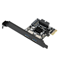 Pikkukuva 7 / 8: USB 3.0 Pcie-kortti PCIE - USB3.0 neljän portin laajennuskortti Windowsille/OS:lle/Linux-järjestelmille PH63