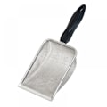 Miniatyrbild 1 av 4: Rostfritt stål reptil sand botten spade spade sil finmask metall reptil sopor rengöring spade（1mm hål）