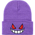 Miniatyrbillede 2 af 4: Anime Beanie Beanie Strikkede Huer, Sjov Beanie Hat Vinter Skiløb Slouchy Varm Hue, Blød Hovedbeklædning til Mænd Kvinder