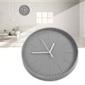 Miniatyrbild 3 av 6: Stum Quartz Klocka Väggur Minimalistisk Modern Plast Väggklocka för Vardagsrum Sovrum Green