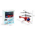 Pikkukuva 6 / 6: Latautuva Pieni Mini RC-Lentokone 3 Kanavaa Cartoon RC Helikopterin Simulaatiolentokone Valoilla Lapsen Lahja Lapsille Lentävä Leikki
