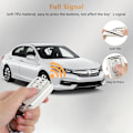 Miniatyrbillede 5 af 8: Nøglebeskyttelsescover til Honda Accord Civic CRV Pilot Passport Insight Tilbehør Hvid TPU 5 Knapper Smart Keys Etui Skal Beskytter Bling Bilnøglering