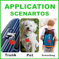 Miniatyrbillede 6 af 6: Læder nøgleringholder etui kompatibel med Apple AirTag, sød beskyttende Air Tag cover med nøglering, anti-scratch finder GPS tracker etui til Red Apple