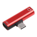 Pikkukuva 1 / 2: 2 in 1 Type C 3.5 Aux -sovitin, USB C - 3.5 mm Aux -kuulokeadapteri Mi 6 TV:lle