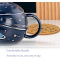 Miniatyrbild 4 av 8: Astronautkopp med rymdpräglad planetmugg, Nyhetsmugg med lock och sked för kaffe, te, mjölk, estetisk inredning rolig present till flicka pojke kvinnor