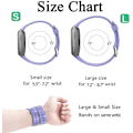 Pikkukuva 6 / 6: Älykäs rannekkeen hihna on yhteensopiva Fitbit versa -älykellon, versa 2:n ja versa Lite se -kellojen kanssa naisille ja miehille（ Periwinkle-S）