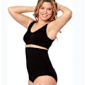 Miniatyrbillede 2 af 5: Body Shaper Tummy Control Panty Shapewear til kvinder --- Sort （Størrelse 4XL）
