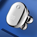 Miniatyrbild 5 av 5: 6D huvudrakare, 6 i 1 skalliga huvudrakare för män, USB-laddningsbar LED-display elektrisk rakapparat, vattentät våt/torr herrskötsel